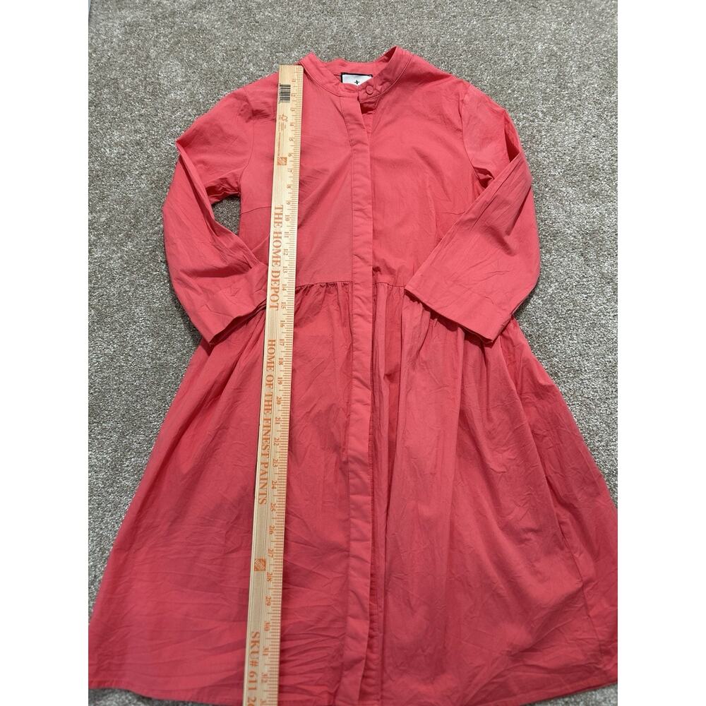 Tuckernuck Women's Cotton Poplin Royal‎ Shirt Dress Mini sz XS - Picture 2 of 7